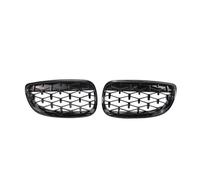NOX Nitrogen Oxide Sensor For BMW 3 Series E92 E93 Coupe 2006-2010 Front Hood Kidney Grille Diamond Meteor Grill Chrome Glossy Black Exterior Accessories