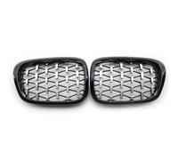 NOX Nitrogen Oxide Sensor For BMW E39 For M5 Series 1997-2003 520i 525 530 Front Diamond Kidney Grille Grill ABS Silver Black