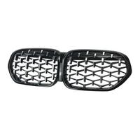 NOX Nitrogen Oxide Sensor For BMW For X1 F48 LCI 2020 2021 2022 Front Kidney Bumper Grille Diamond Racing Grills Replacement Glossy Black Car Accessories