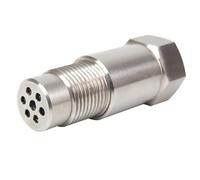 NOX Nitrogen Oxide Sensor Nitrogen Oxide Sensor Oxygen Sensor Spacer Adapter, Auto O2 Sensor Connector Adapter, Stainless Steel Automotive