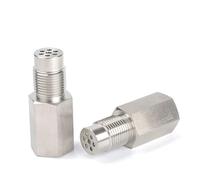 NOX Nitrogen Oxide Sensor Universal 2PCS M18X1.5 Oxygen O2 Sensor Spacer Adapter Extension Filter CEL Mini Catalyst Check Engine Light