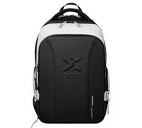 NOX Unisex's Mochila Luxury Master Series Backpack, Black/White, Grande