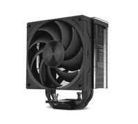 NOX XTREME PRODUCTS HUMMER H-400 CPU Heatsink FBD, Compatible with Intel&AMD, 120mm PWM Fan, 4 Copper Heatpipes, Aluminum Heat Sink, Color Black