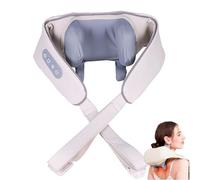 Noxa Massager - Noxa Neck and Shoulder Massager, Neck Massager with Heat, Adjustable Heat, for Pain Relief Deep Tissue & Migraines, Long Battery Life Get Rid (B)