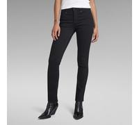 Noxer Straight Jeans - Black - Women 24-32