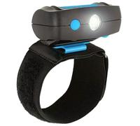 Noxgear Wrist Light 500 Lumen Lightweight Hands-Free Flashlight - 100° Wide Flood Beam - USB-C Rechargeable - IP-64 Waterproof - 2 Brightness Modes - for Dog Walkers, Runners, Avid Night Enthusiasts