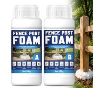 NoxGule Fence Post Foam, Post Crete Expanding Foam, 200g | Postcrete Ready to Use, Quick and Easy Fence Concrete, Alternative to Concrete, for All Types of Posts