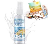 NoxGule Fixative Spray for Art, Fixative Spray for Pencil, Charcoal and Pastel Drawings, Varnish for Acrylic Painting, Color fixing, Shaping, Protect the Original Colors of Paintings,100ml