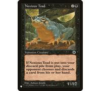 Noxious Toad (The List Reprint) | Portal