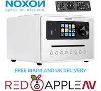 Noxon iRadio 500 CD White DAB+ FM Internet Radio Bluetooth WiFi CD Player