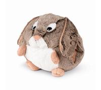Noxxiez Cozy Beige Bunny 3-In-1 Plushie Pillow Handwarmer