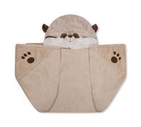 Noxxiez Kids Animal Hooded Blanket - Meerkat