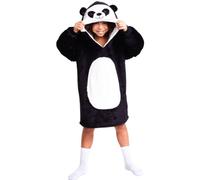 Noxxiez Kids Cuddle Oversized Animal Hoodie - Panda