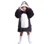 Noxxiez Kids Cuddle Oversized Animal Hoodie - Sloth