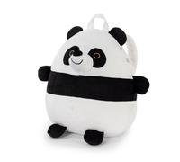 Noxxiez Kids Travel Pillow Backpack Cushion - Panda in White Noxxiez White One Size