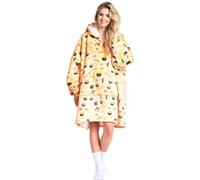 Noxxiez Sherpa Fleece Cuddle Oversized Hoodie - Sushi