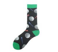 Noxxiez Soxxiez Unisex Adult Socks - Black Golf