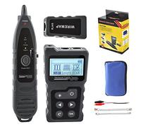 NOYAFA Network Cable Tester NF-8209 Advanced Network Cable Tracker Tone Generator and Probe Kit with Wiremap, Length, PoE Testing