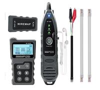 NOYAFA NF-8209 Advanced Network Cable Tester for poe test/NCV/cat5/cat5e/cat6/cat6a,Length Measurement/Underground Telephone Line Wiremap Tester&Continuity Testing/by TDR
