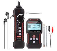 NOYAFA NF-8209S Upgrade Advanced Network Cable Tester with PoE& NCV，Cable Length Test，Port Flashing，Multifunction Anti Interference Scanning Modes Wire Tracker