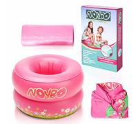 Noybo - Travel Potty Seat & Training Potty for Toddlers and Kids - Lightweight, Inflatable, Foldable and Easy to Go Out (Pink)