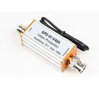 NOYITO Single BNC Coaxial Lightning Arrestor Surge Protector BNC Male to Female Suitable for Coaxial Communication Monitoring Equipment Ethernet Signal Surge Protection