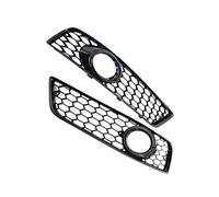 NOZADO Fog Light Grill Cover Left Right Fit For Audi A3 8P 2009-2013 Modeling Repair Exterior Accessory 8P0807681D 8P0807682D Foglight Assemblies (Size : Black)