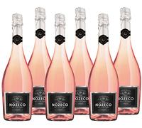 Nozeco Rose - Alcohol Free Sparkling Drink made from alcohol-removed Wine - Vegan - Case of 6 (6 x 0.75 L) Sparkling Wine