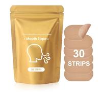 Nozibye Anti Snoring Mouth Tape Strips - 30 Pack Sleep Mouth Strips for Snoring & Better Sleep (Tan)