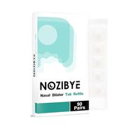 Nozibye Magnetic Nose Strip Refill Tabs (90 Pairs), Refill for Magnetic Nose Strip - Comfortable Magnetic Nasal Strips for Restful Sleep & Sports Support