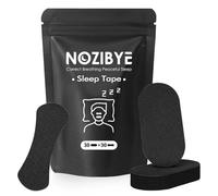 Nozibye Nose Strips and Mouth Tape Combo Pack for Restful Sleep (30-Day Pack)