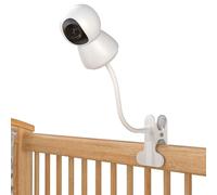 NozlaID Baby Monitor Stand, Universal Adjustable Baby Monitor Holder for Hello Baby, Nanit Pro, Infant Optics, VTech & Most Baby Monitors, Flexible Baby Camera Mount (Clip Type)