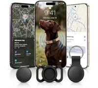 NozlaID GPS Tracker for Dogs Cats, Smart Dog Tracker No Monthly Fee(2 Pack)