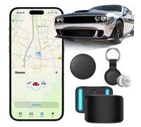 NozlaID GPS Tracker for Vehicles - Mini Magnetic GPS Car Tracker No Monthly Fee - Support both iOS and Android - Real Time Hidden Tracking Devices Global Coverage for Cars Bikes Motorcycle