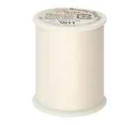 Nozue Sonoko Beading Thread - 100% Nylon Japanese Sewing Thread for Jewelry Making, White Color, 78dtex, Ultra Fine, 100m (110 yds)