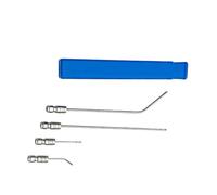 Nozzle Clearing Needle Set, A | 4-Piece Stainless Steel Long and Short Fine Tools for Small Holes, Narrow Passage Maintenance