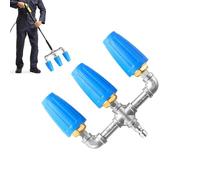 Nozzle for Pressure Washer, Powerful 360 Degree Rotation - Replacement Nozzle for Pressure Washer | For Gardens, Porches, Laws, Balconies, Patios, Walkways and Paths