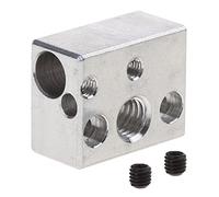 Nozzle Heating Block Ender 3 Printer Accessories 3 S1 Aluminum Heat Block J-Head HotEnd Bowden Extruder