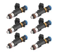 Nozzle Injectors 6pcs Fuel Injectors 16600-CD700 for FX35 M35 G35 V6 3.5L 0280158042