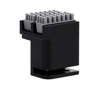 Nozzle Wiper for Bambu Lab X1C P1P for 3D Printer - Aluminium Alloy Cleaning Brush with Silicone Scrapers Kit(A)
