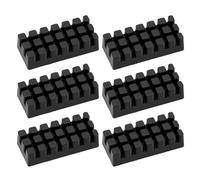Nozzle Wipers for Flashforge Adventurer 5X / AD5X, Silicone Nozzle Cleaner with Self-Adhesive Backing, High Heat Resistant, 3D Printer Accessories, 6-Pack