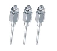 Nozzle with Slender Manual Oil Accessory Nozzle Hexagonal Threaded Fitting Design Alloy Steel Build 7mm Thread Diameter 38mm Pin Length