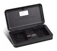 NP-140/BLS1/BLS5 Battery Charger with Card Reader (excluding Battery) Compatible with Fujifilm FinePix S100FS S100 S205EXR S205 S200, Olympus E410/420/450/620 E-PL1/2/3/5/6/7/8/9/P1/2/3/M1/3 Cameras