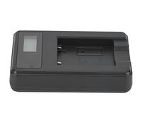 NP-45/Li-40B Battery Charger, Quick USB Charging Solution | Durable plastic build, LCD screen for charge status, Lightweight and portable