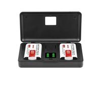 NP-BG1 (1600mAh) Battery Charger (including tow Batteries) Compatible with SONY T100 H50 W300 W55 W70 W80 DSC-N1 T2 H9 H10 H20 HX5C WX1 T20 H70 HX30V HX7V W130 W150 W170 W200 W210 W220 WX10 cameras