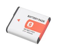 NP-BG1 Battery, 3.7V 1400mAh Lithium Ion Camera Battery Rechargeable Camera Battery for DSC W30 DSC W40 DSC W85 DSC H3 DSC W170 DSC W200, Light and Portable