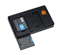 NP-BN1 (2 Pieces) Rechargeable Camera Battery and Camera Battery Charger Compatible with Sony Cyber-Shot DSC-W510 DSC-W515PS DSC-W500 DSC-W520 DSC-WX80 DSC-WX150 DSC-QX10 DSC-TX7 etc.