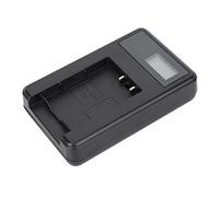 NP-BX1 Single Slot Camera Battery Charger with LCD Display for Sony HDR-CX240E RX1 RX100M3 HX300
