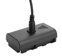 NP-F Dummy Battery External Power Supply, Dummy Battery Coupler for NP-F550 F570 F770 F750 F970 F990 with USB Cable to Power Video LED Light Camera Monitor