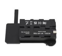 NP F Dummy Battery to V Mount Plate Power Adapter, Aluminum Alloy, 171g - High Conversion Efficiency, Protective Circuit, Extended for Digital Cameras and LED Lights